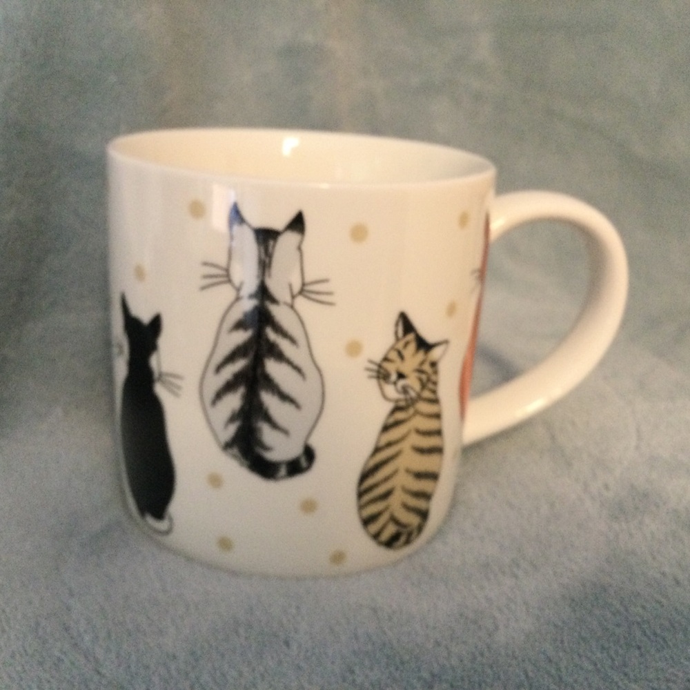Ulster Weavers Cat Coffee Mug Bone China Tea Tabby Orange